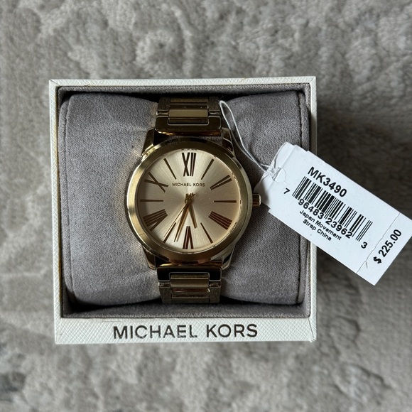 Michael Kors Women’s Gold Tone Hartman MK3490 Watch - Picture 7 of 9
